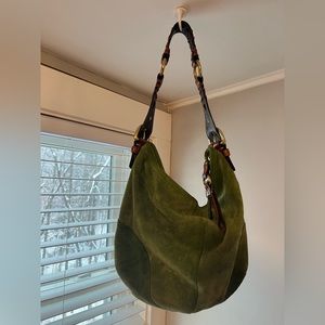 over the shoulder Coach purse